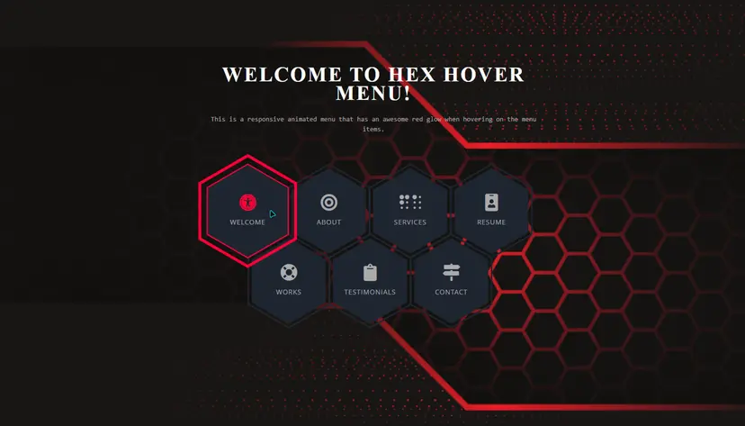 hex menu